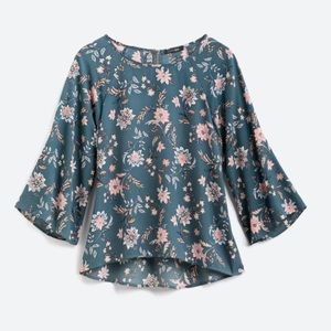 3/4 sleeve blouse